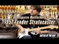 Fender 1954 custom shop stratocaster art esparza masterbuilt  guitar of the day