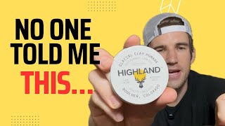Highland Glacial Hair Clay Pomade | Is It Worth It?