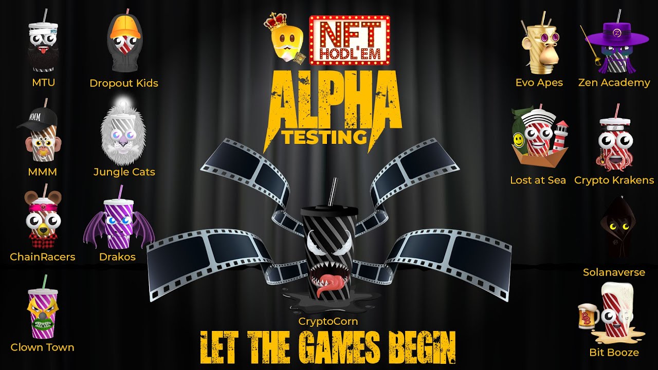 CryptoCorn NFT Hodl'em - AlphaTesting Explainer Video - YouTube