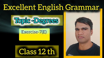 Transform the form  the following sentences by using positive degrees | Exercise- 7(E)|Class 12