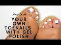 How to do your own toenails with gel polish