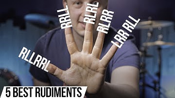De 5 BESTE RUDIMENTEN voor het ontwikkelen van handtechniek | Gratis drumles