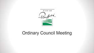 Ordinary Council - 27 July 2021