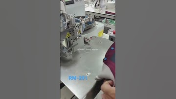 Polo shirt automatic button attaching machine,RAMBO RM-201