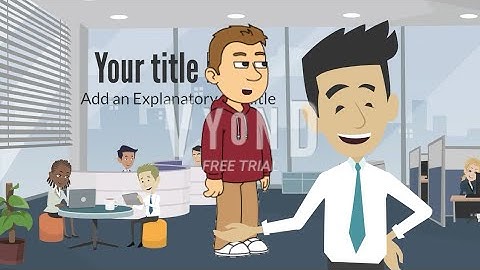 How to use Comedy World characters on Vyond Studio HTML5 (Using PNGs and Business Lip Sync)