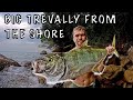 Rock fishing malaysia  big trevally smashes my popper