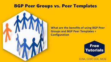 BGP Peer Group vs BGP Peer Template