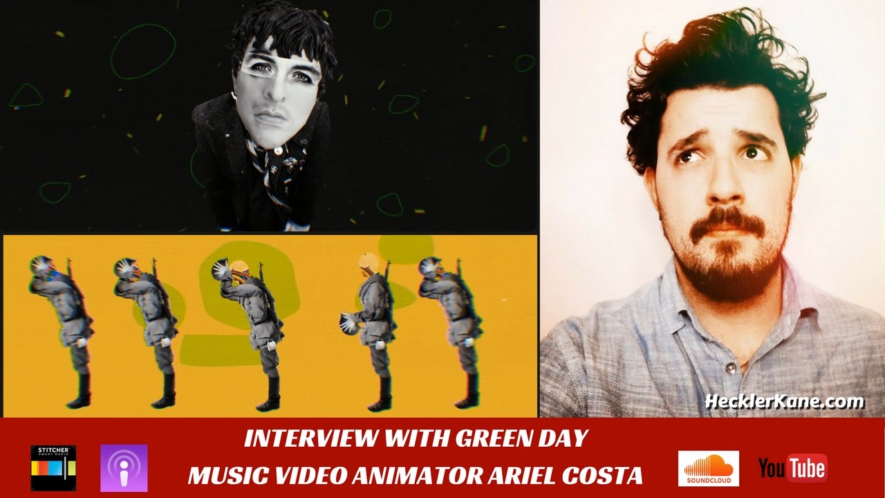 Green Day Music Video Animator Ariel Costa