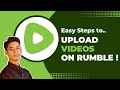 Rumble How to Upload Videos