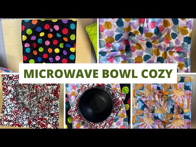 How To Make A Microwave Bowl Cozy You'll Love - My Humble Home and Garden