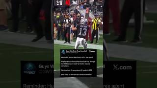 Hunter Renfrow is STILL a free agent #raiders #hunterrenfrow #panthers #nfl #nflshorts