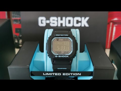 Unboxing the new G-shock x Bamford London limited Edition 5610