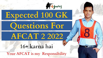 100 Expected GK Questions for AFCAT 2 2022.