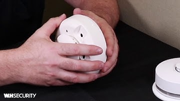 WH Security - Changing batteries in a wireless smoke sensor