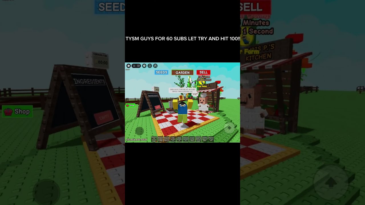 TYSM GUYS FOR 60 AND 50 SUBS LETS TRY HIT 100 