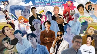 BTS 방탄소년단 “YET TO COME” JAY-Z JIGGLE JIGGLE Kanye West 스윙스 ラブライブ Knuckles 기리보이 - 길 WAY ANIMASHUP 414