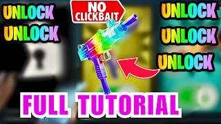 UNLOCK RAINBOW MACHINE PISTOL in 1v1 With EVERY GUN Secrets Fortnite @hivecr8 hivecr8