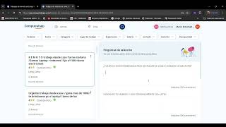 buscando Trabajos en Computrabajo