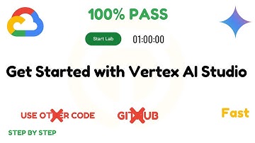 Get Started with Vertex AI Studio || #GSP1154 || #qwiklabs || #coursera