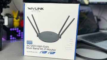 Wavlink wireless router ac1200 setup and review