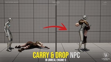 Pick Carry & Drop NPC