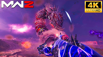 (PACK A PUNCH LVL 4) VR-11, RED WORM, ELDER DARK AETHER - MW3 ZOMBIES Gameplay 4K (No Commentary)