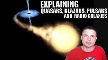 The Difference Between Quasars, Blazars, Pulsars and Radio Galaxies