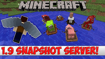How to make a Minecraft 1.9 Snapshot Server