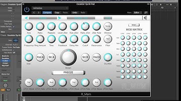 Inear Effects R_Mem Granulator / Ring Modulator | Free VST/AU Plugin
