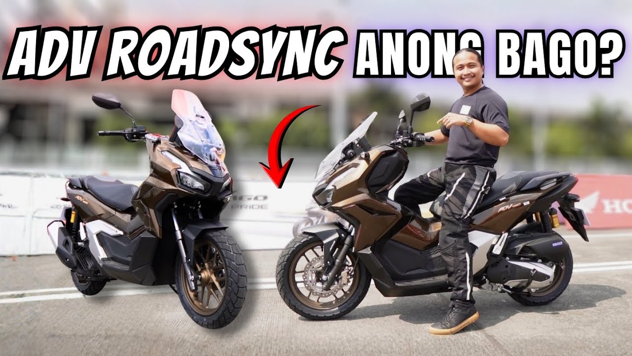 Finally Honda ADV 160 Roadsync Nasa Pinas na! - YouTube