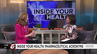 Inside Your Health: Pharmaceutical acronyms