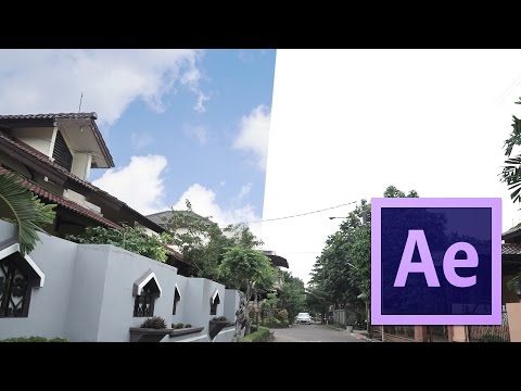 After Effects TUTORIAL : EASY Sky Replacement