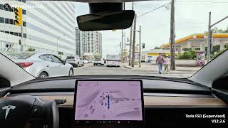 Tesla Full Self-Driving (Supervised) Torture Test Toronto on Sunday
