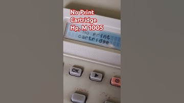 #No print cartridge, hp m 1005  100% Solution, in 1 Settings