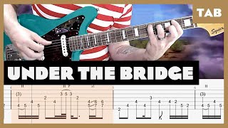 Red Hot Chili Peppers - Under the Bridge - Guitar Tab | Lesson | Cover | Tutorial chords