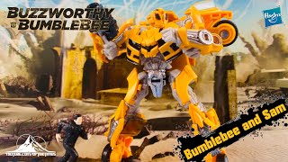 Transformers Studio Series 74 Buzzworthy BUMBLEBEE and SAM Video Review