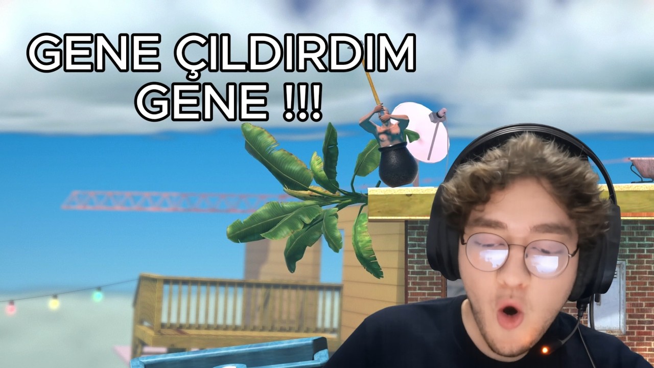 BEN NİYE BU OYUNU GEÇEMİYORUM ! Getting Over It 2.BÖLÜM