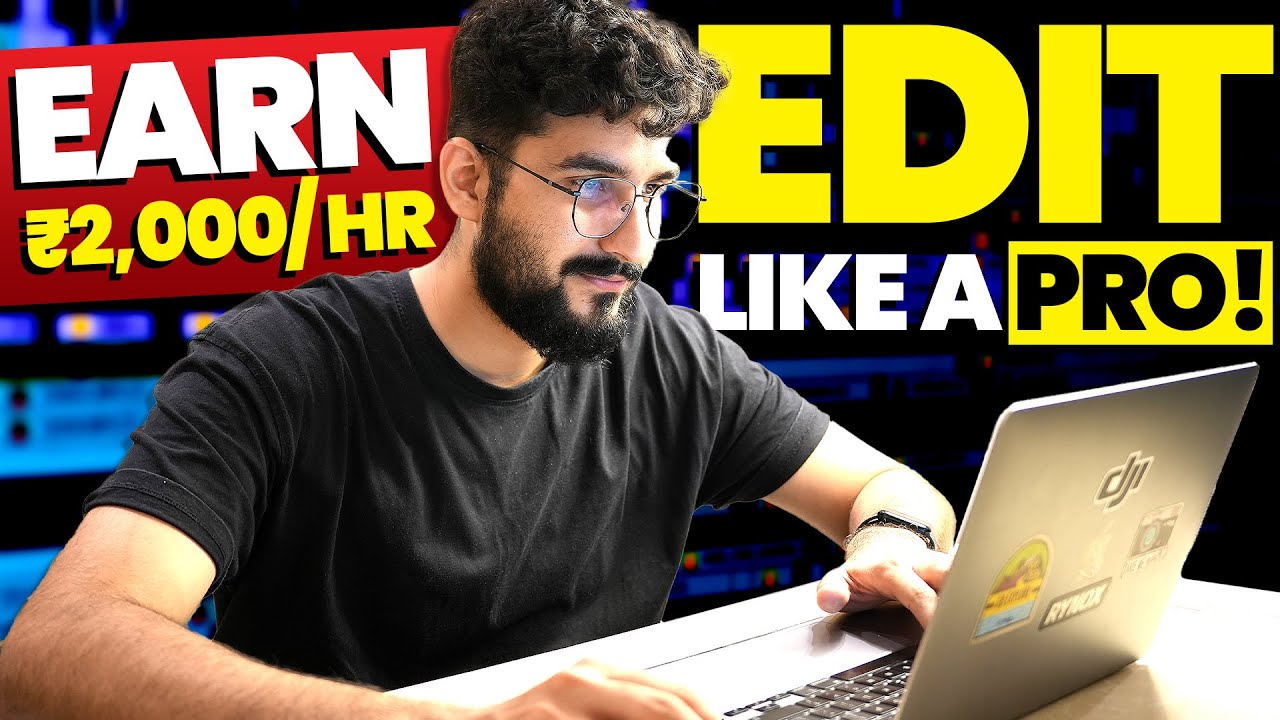 Earn 1 lakh/month as a VIDEO EDITOR in 40 Minutes! 🤯🤑 | Edit like a PRO with Ai ✅
