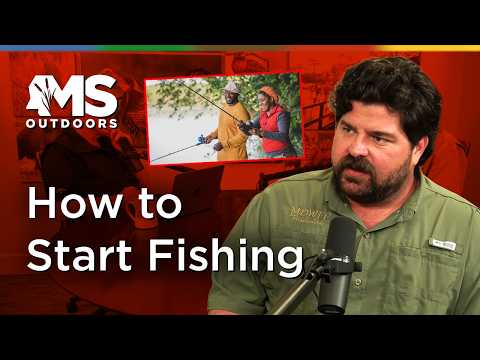 How to Start Fishing: Tips for Beginners with Caleb Covington | MS Outdoors Podcast