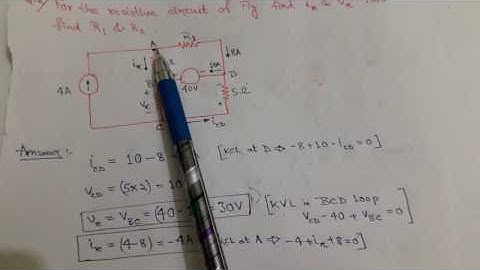 Numericals on KCL for concept building