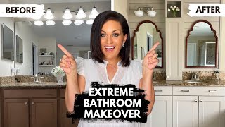 Extreme DIY BATHROOM MAKEOVER on a Budget!