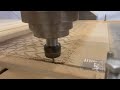 Corte y grabado de mdf con cnc router art creation