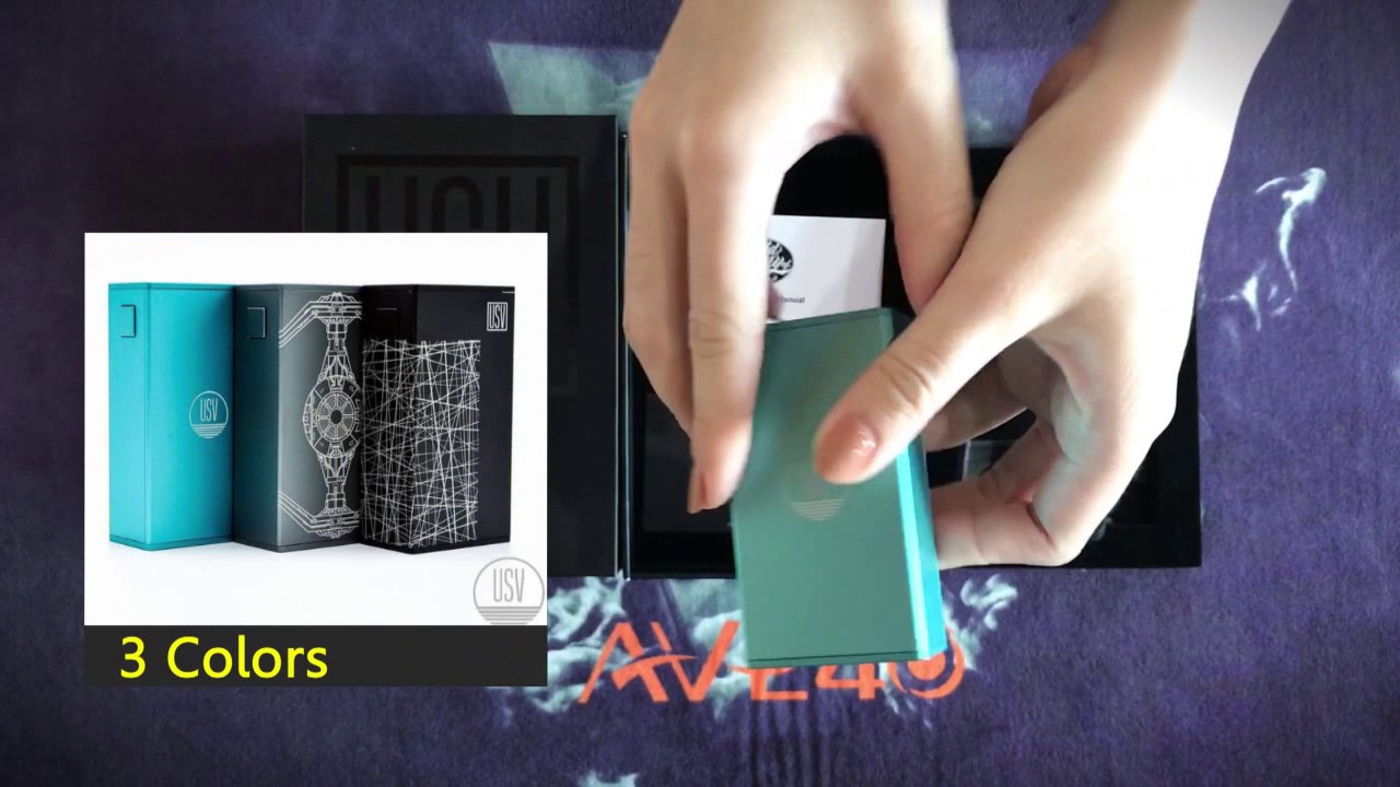 USV-L 75W BOX MOD Unbox Video - YouTube