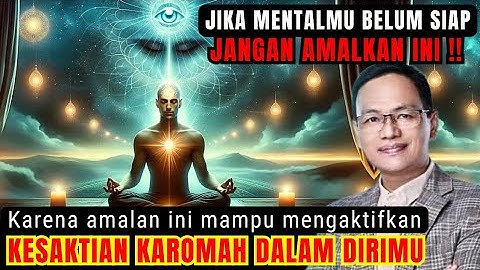 Amalan yg bisa mengaktifkan kesaktian karomah mu #syaifulkarim #ngajitauhid #dzikir #ngajiroso