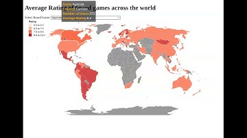 Interactive choropleth map made with d3.js
