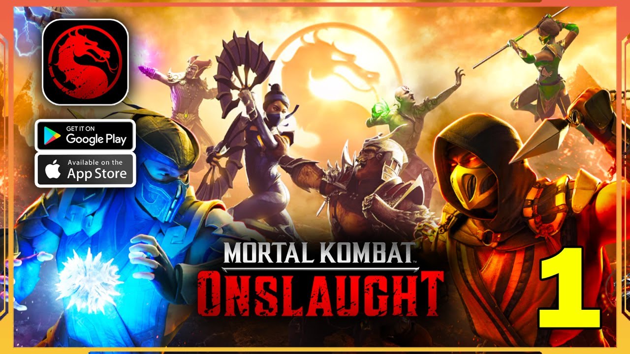 Mortal Kombat: Onslaught para CELULAR, PRIMEIRO gameplay 