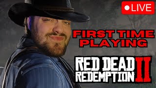 My First TIme EVER Red Dead Redemption 2! (Day 3)