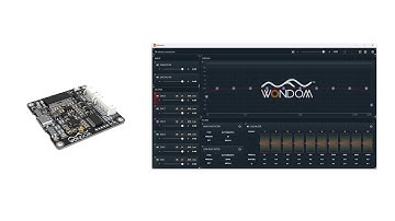 How to achieve PC UI control of WONDOM ADAU1701 DSP products for separate channel adjustment