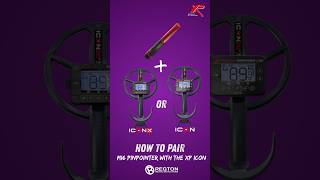 How to Pair an MI6 Pinpointer with the XP ICON in Under 2 Minutes #shorts #metaldetecting