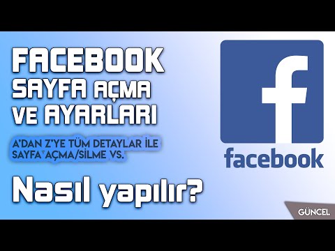 FACEBOOK SAYFA AÇMA 2023 | Facebook sayfa silme & Sayfa birleştirme ve Sayfa ayarları!